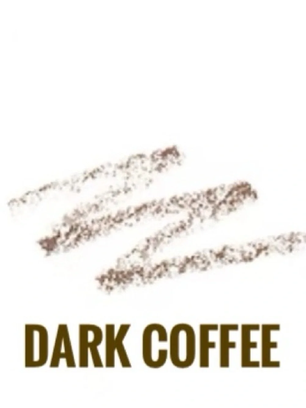 New AMUSE Dark Brown Matte Twist-Up Spoolie Brush Long-lasting Brow Pencil